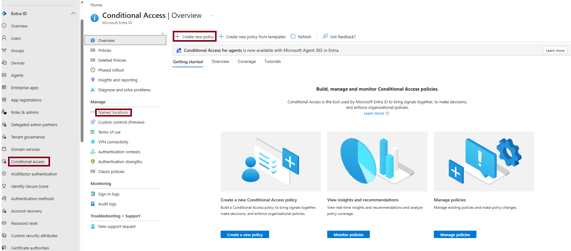 Conditional Access Named locations overview