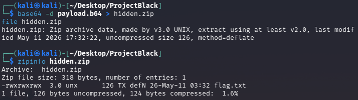 Base64 to ZIP