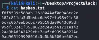 Hashes file