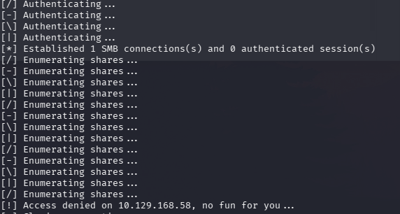 SMB enumeration